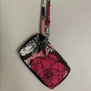 Vera Bradley Mocha Rouge ALL IN ONE wallet